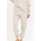 Loungewear Set Damen Beige Jogginghose 